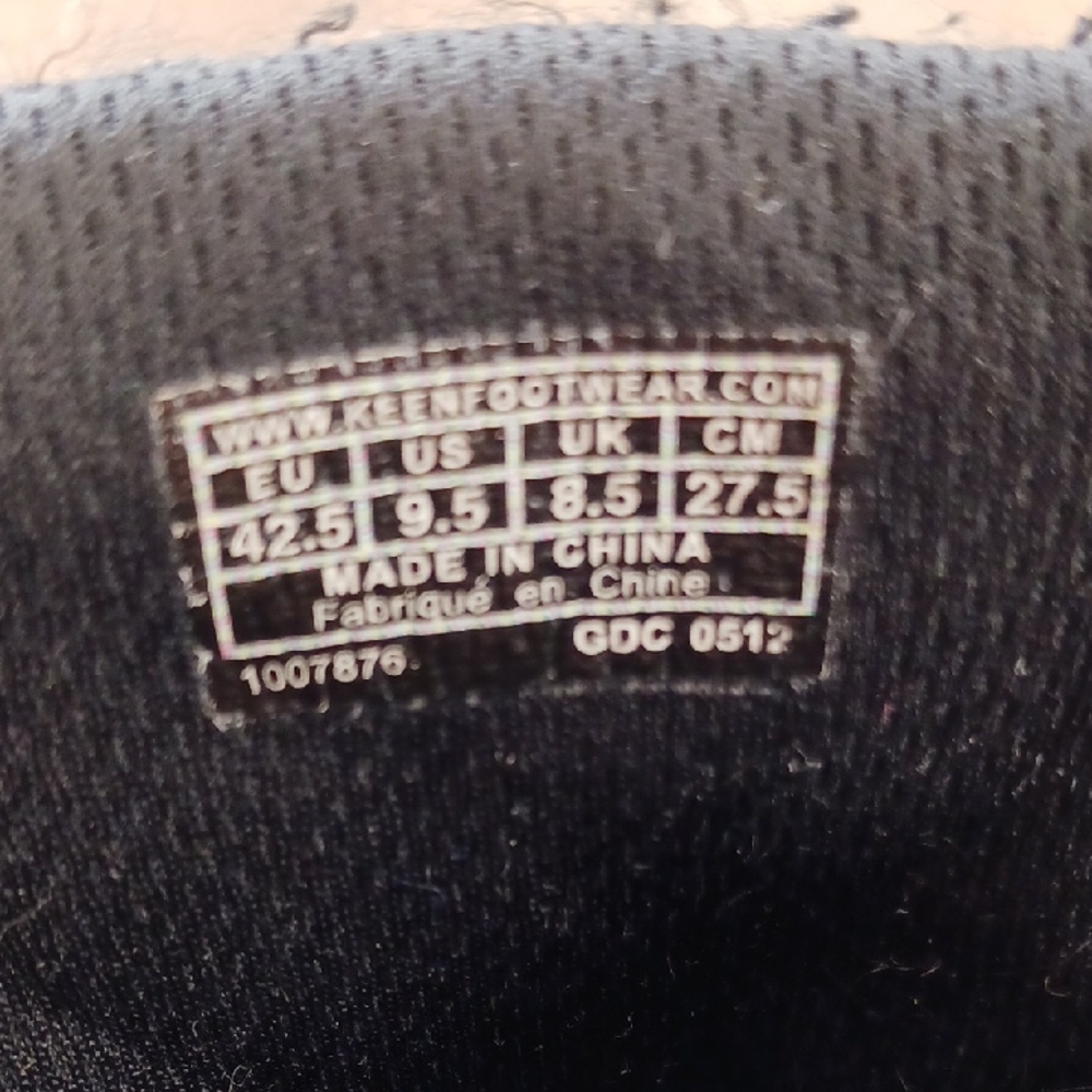Keen Black Men's Boots - Picture 7 of 11